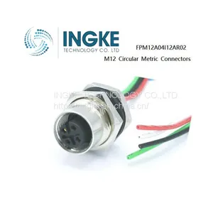 INGKE,FPM12A04I12AR02,M12 Circular Metric Connectors,4Position thumbnail-1