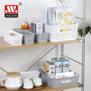 Plastic Storage Basket Cube Bin for Utensils Tray(5pcs) thumbnail-3
