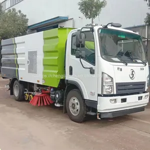 Shacman X9 4x2 Road Cleaning Truck Sweeper thumbnail-2
