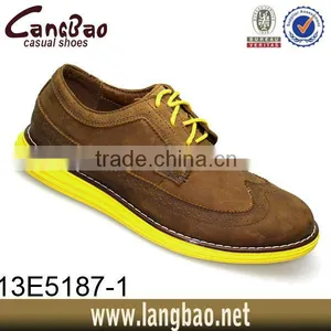 Men Leather Brogue Shoes China thumbnail-1