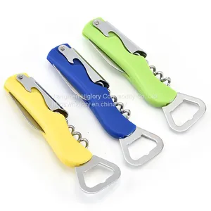Multifunctional Red Wine Cork Screw Bottle Opener With Knife Kit Beer Bottle Opener thumbnail-3