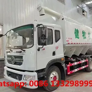 HOT SALE! NEW FACE DONGFENG D9 16cbm Bulk Feed Transported Vehicle for Sale thumbnail-3