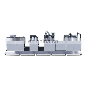High Quality Industrial Automatic Embossing Laminating Machine YFMA- 590Y thumbnail-1
