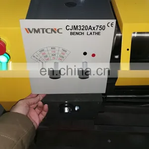 Stock Sale Mini Manual Precision CJM320A Bench Lathe Machine for Hobby thumbnail-4