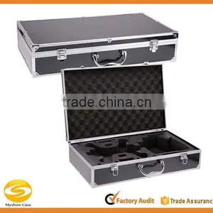 Professional Aluminum Racing Quadcopter Carrying Case Box With Customized Foam, Aluminum DJI Phantom Carrying Case thumbnail-1