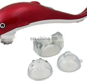 Wholesale High Quality 3 Head Red Manual Operation Body Dolphin Massage Hammer thumbnail-3
