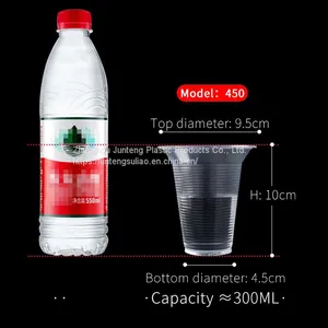 China Supplier Disposable Cups Drinking Water Juice pp Thermoforming Clear Cups thumbnail-1