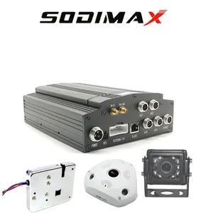 4G WiFi Mdvr Vehicle Tracker 4CH SD GPS Blackbox Car Recorder Mobile DVR School Bus Security System thumbnail-3
