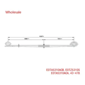 E0TA5310ACB, E0TZ5310S, E0TA5310ACA, 43-478 Medium Duty Vehicle Front Axle Wheel Parabolic Spring Arm Wholesale For Ford thumbnail-2