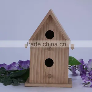 Beautiful Wooden Bird House /wooden Bird Cage/bird Nest thumbnail-2