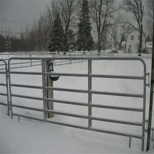 Hot Dip Galvanized Steel Horse Fence With PVC and Wood Frames Heat Treated for Farms Gardens Security 3D Modeling Available thumbnail-4