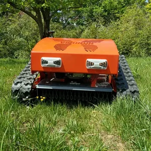 EPA Industrial Grade 4-Stroke Cordless Gasoline Powered Engine Adjustable Cutting Height 10-150MM Radio Controlled Lawn Mower thumbnail-5