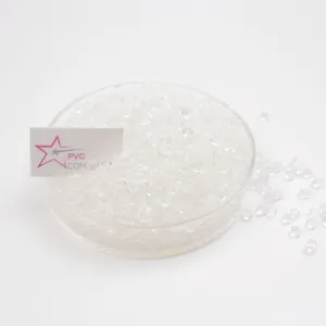 Virgin Transparent Crystal PVC Granule Modified Injection Material for Shoes Sole for Modified Injection Material for Shoes thumbnail-5