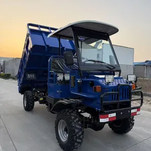 4WD Farm Dumper | 4x4 Agricultural Dump Truck For Farm Transportation thumbnail-2