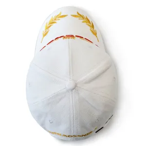 Premium 6 Panels Custom Baseball Caps Multiple Colors Thick 100% Cotton Hats Caps Custom thumbnail-4