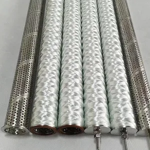 Custom Glass Fiber Filter Cartridge, 100% Synthetic Fiberglass, 0.2 Micron Absolute, 99.98% Efficiency, 1