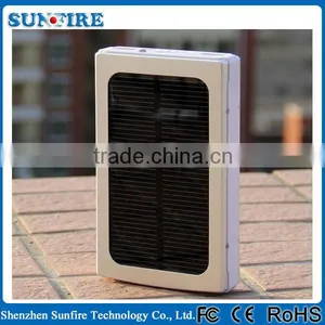 Hot Sale Solar Power Bank Charger for Iphone Xiaomi Power Bank With Charging Cable thumbnail-2
