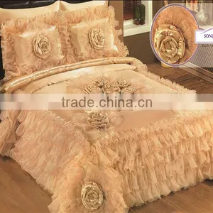 Handwork/Patchwork Luxcury Jade Wedding Bedding Set Turkey and Middle East Style thumbnail-1