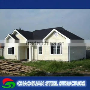 Real Estate Prefabricated Villa With Low Cost EPS Sandwich Panels thumbnail-1