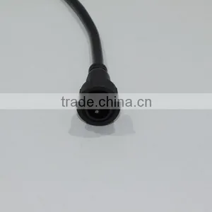 IP 67 2.35mm 2 Pin Waterproof Power Cable Connector Plug Male to Female thumbnail-2