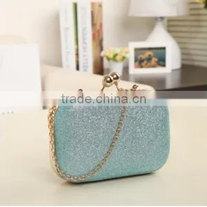 New Shining Evening Bag Wholesale Ladies Small Box Bag thumbnail-2
