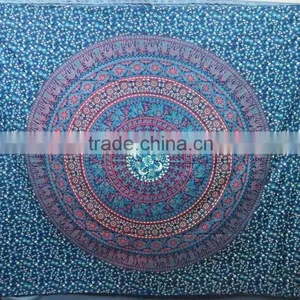 SEI TPQ -016 Bedsheet Bohemian Hippie Wall Hanging Cotton Tapestry Mandala thumbnail-3