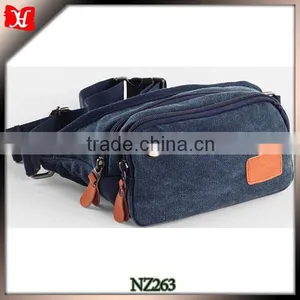 Men Boy Casual Canvas Bag Chest Shoulder ba Chest Hiking Bag Backpack Bag thumbnail-1