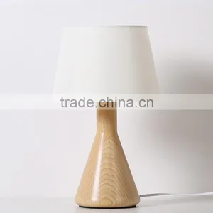 Modern Solid Wood Base Light Table Lamp Small Decorative LED Wood Table Lamp LED Wood Table Light JK-879-19 thumbnail-5