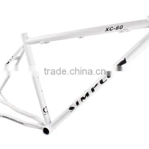 Alloy Mountain Bike Frame XC80 White thumbnail-1