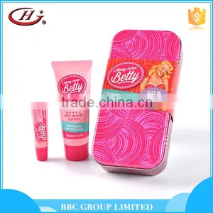 BBC Along Came Betty Gift Sets OEM 012 Personal Care Girl Natural Moisturizing Lip Gloss and Hand Lotion thumbnail-1