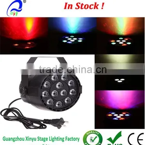 Par Light 12 LED Super Wonderful Mini Stage Light DMX512 Control Lighting For Party Show KTV DJ Wedding thumbnail-1