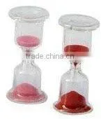 Glass Sand Timer, Hourglass, 3mins Sand Clock, Egg Timer, Kitchen Sand Timer thumbnail-1