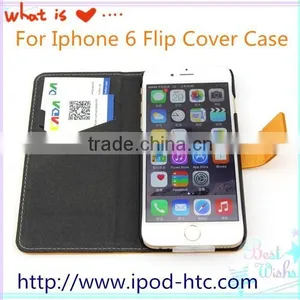 Factory Price High Quality for Iphone 6 Case, for Iphone 6 Leather Case,for Iphone 6 Flip Cover Leather Case thumbnail-1