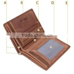 Stylish Men Dual Genuine Leather Flip-up Driving License Clutch Holder thumbnail-4