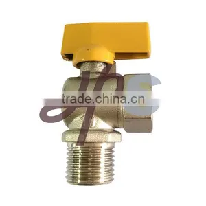 High Quality Aluminum Handle Brass Gas Ball Valve for Wholesale thumbnail-1
