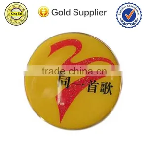 High Quality Lastest Metal Customize Promotional Wholesale Press Badges thumbnail-1