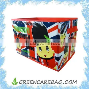 Household Storage Organizer Non Woven Folding Storage Box thumbnail-1
