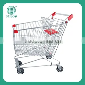 Wheeled Market Trolley for Supermarket /shopping Mall/ Retail Store thumbnail-3