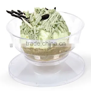 Hot Selling Popular Plastic Crystal Glass Sugar 7 oz Bowl thumbnail-2