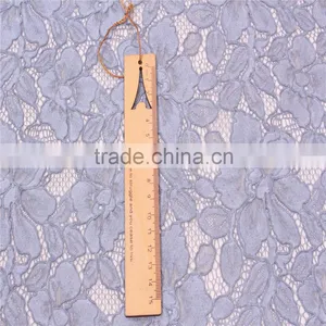 High Quality Heavy Cotton Nylon Mixed Cord Lace Fabric With Dirty Wash thumbnail-3