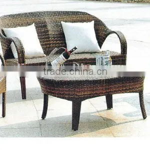 Antique PE Rattan Chair for Garden Furniture Set thumbnail-6