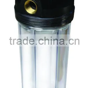 10 Inch Transparent Water Filter Cartridge Housing thumbnail-1