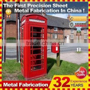 2014 Hot Sale Professional Customized Metal Displays Stand Kiosk Phone Booth thumbnail-1