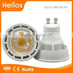 ROHS CE Epistar Chip GU10 COB 5W LED Spotlight thumbnail-1
