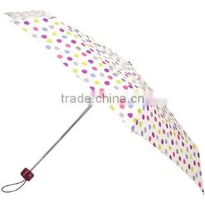 Fashioned Fabric Cotton Polka Dot Umbrella Wholesale Cheap Oem Umbrella thumbnail-1