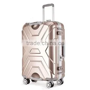 Hot Fashion ABS+PC Aluminum Frame Luggage With Universal Wheel thumbnail-2