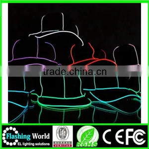High Quaity EL Wire Cap,Led Wire Cap.light up Cap thumbnail-6