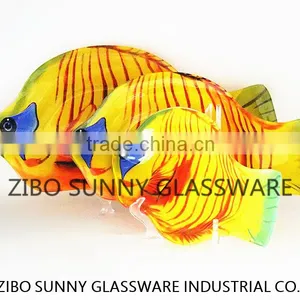 Tropical Gold Fingerling Son Glass Plate thumbnail-6