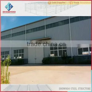 Construction Design Galvanized Prefabricated Steel Structure Warehouse Building for Sale thumbnail-1