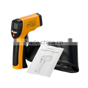 12:1 Pyrometer 0.1~1EM -50~1050C 1922F 20 Memory Laser IR Infrared Thermometer thumbnail-6